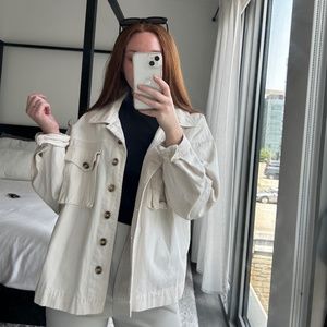 Cream jacket